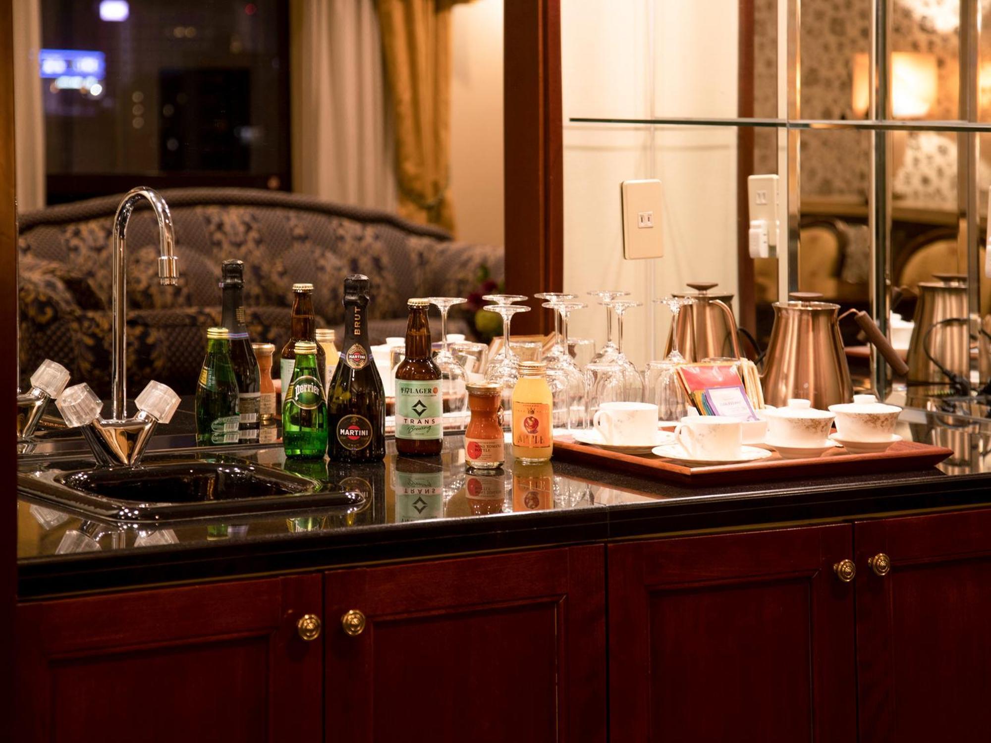 Premier Hotel -Tsubaki- Sapporo Rom bilde A wet bar